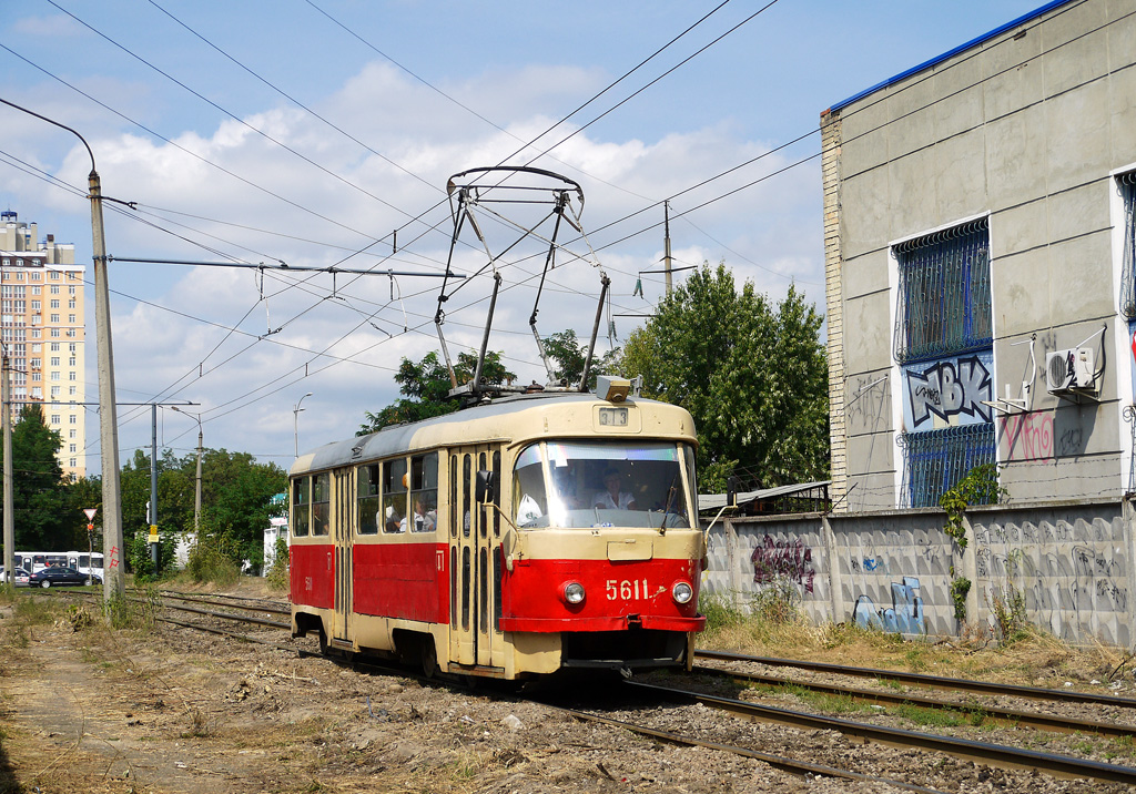 Киев, Tatra T3SU № 5611