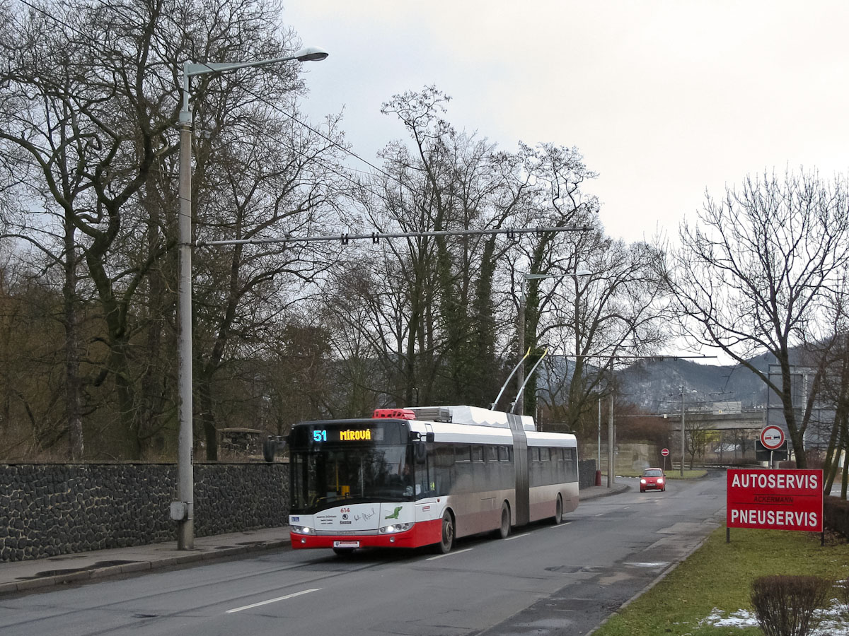 Усти-над-Лабем, Škoda 27Tr Solaris III № 614