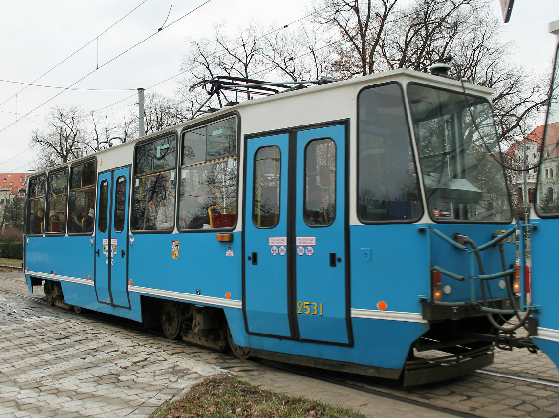 Wrocław, Konstal 105Na Nr 2531