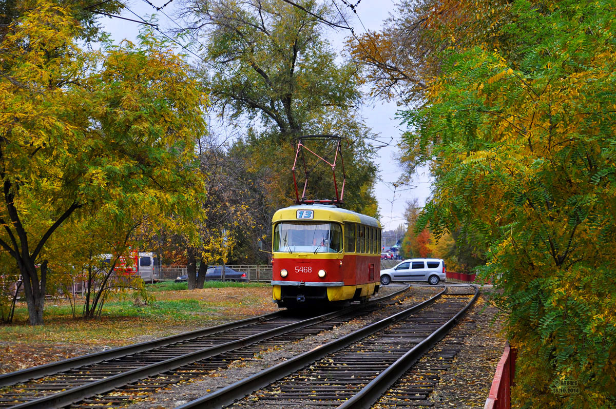 Волгоград, Tatra T3SU (двухдверная) № 5468
