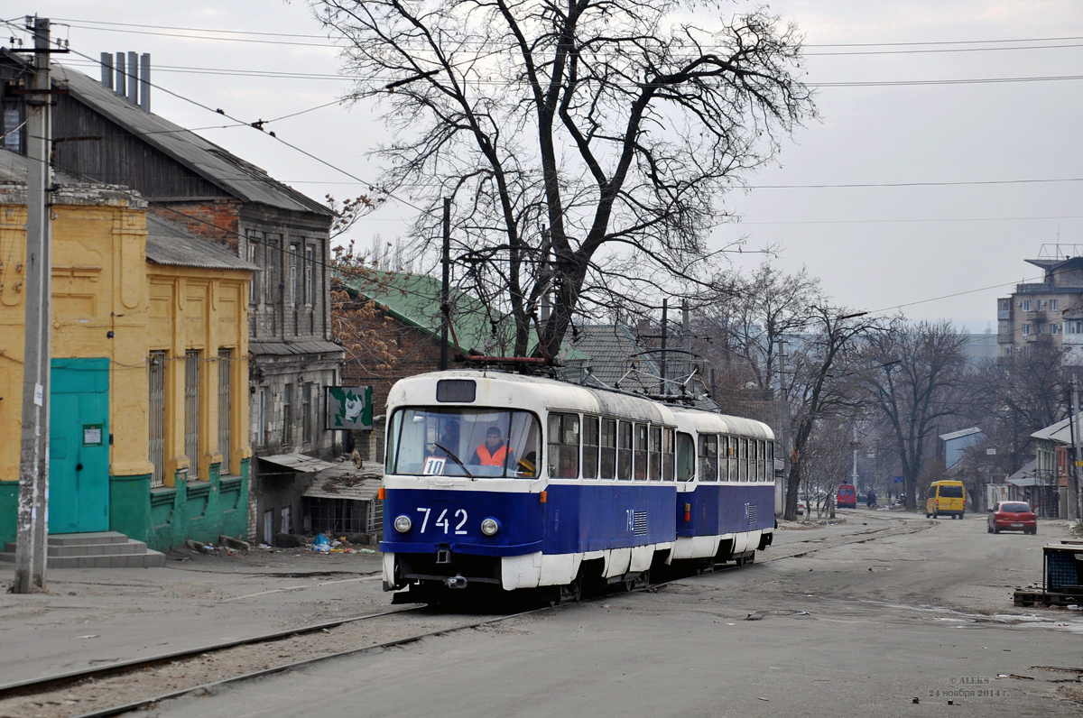Запорожье, Tatra T3SU № 742