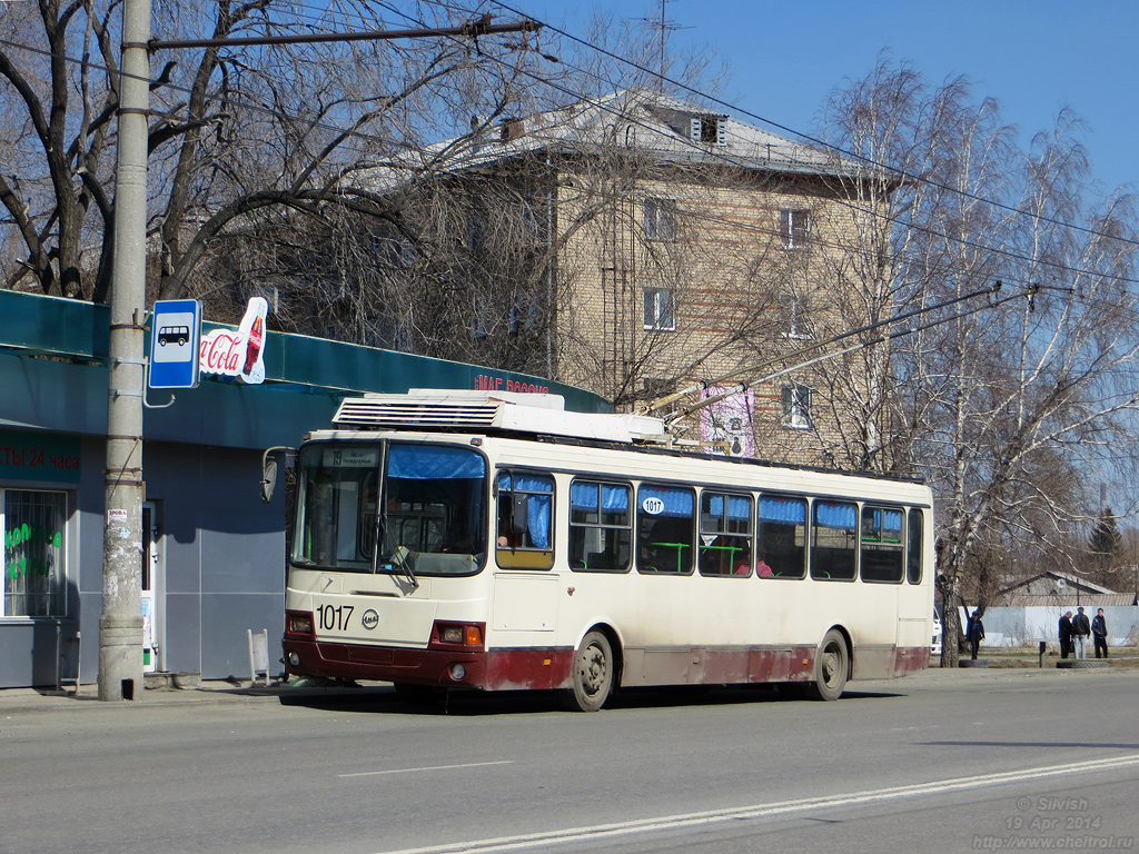 Челябинск, ЛиАЗ-5280 (ВЗТМ) № 1017