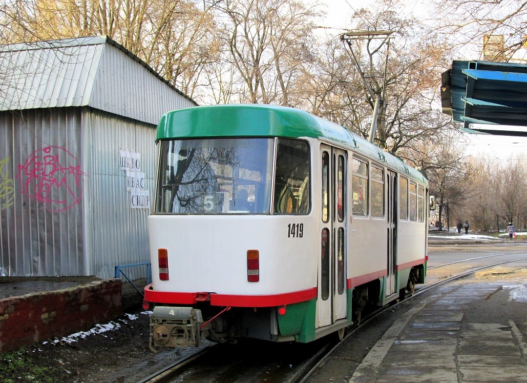 Днепр, Tatra T4DM № 1419