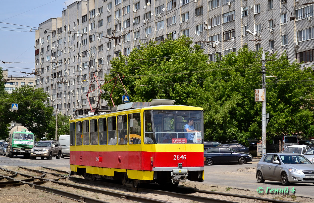 Волгоград, Tatra T6B5SU № 2846