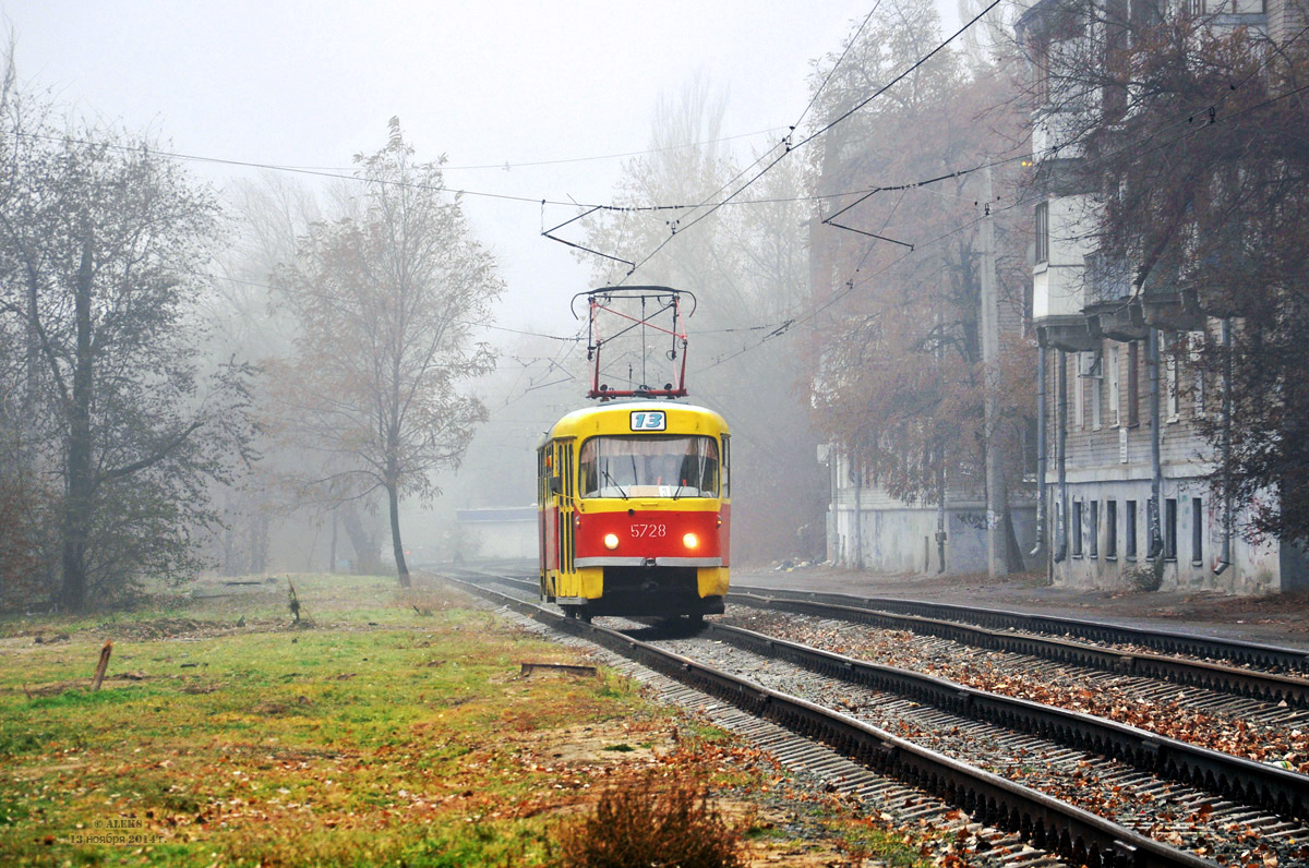 Волгоград, Tatra T3SU № 5728