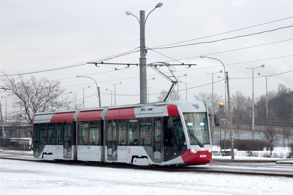 Санкт-Петербург, 71-801 (Alstom Citadis 301 CIS) № 8900