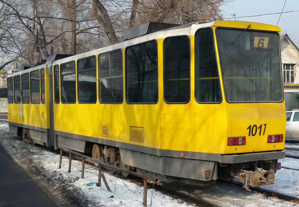 Алматы, Tatra KT4DtM № 1017
