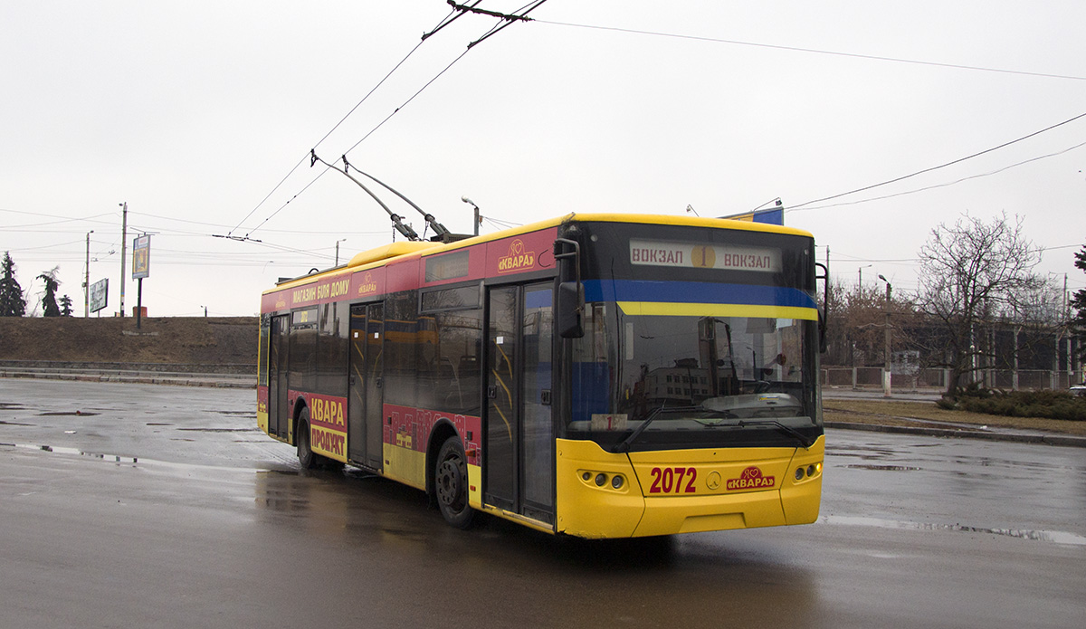 Житомир, ЛАЗ E183D1 № 2072