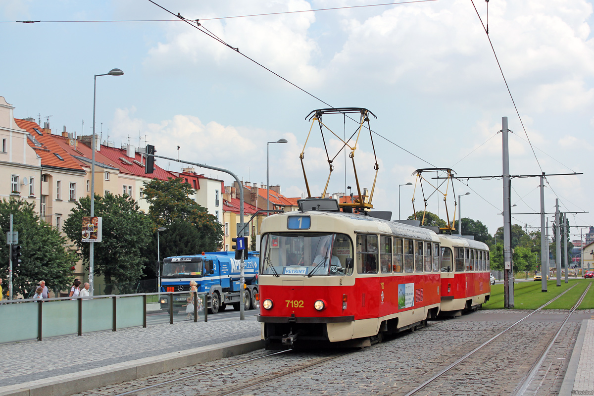 Прага, Tatra T3SUCS № 7192