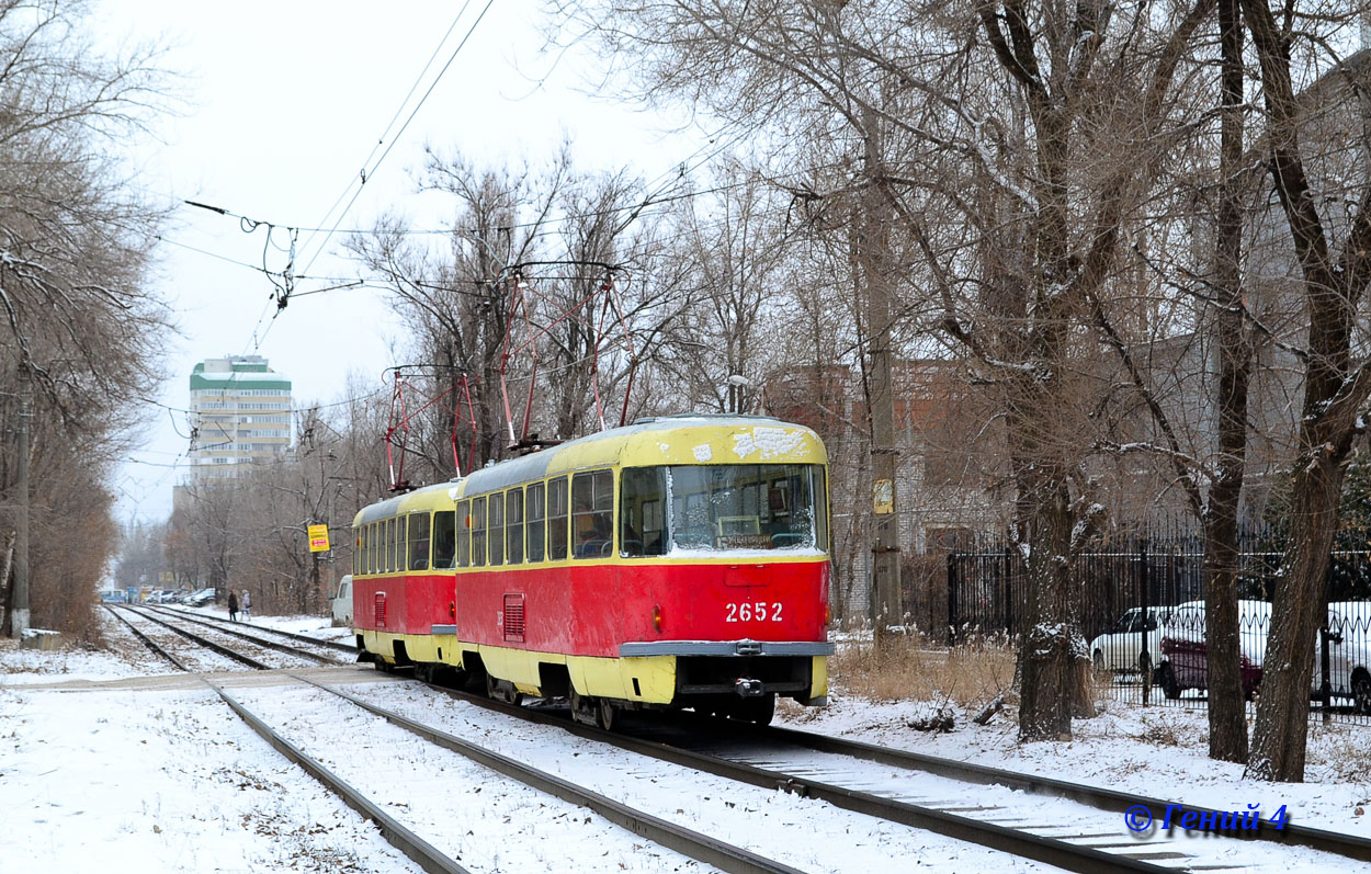 Волгоград, Tatra T3SU (двухдверная) № 2652