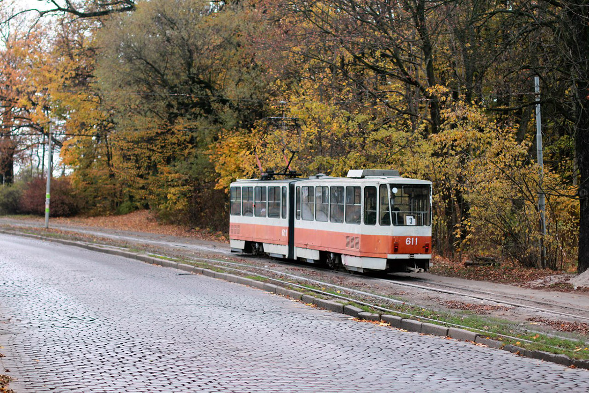 Калининград, Tatra KT4D № 611