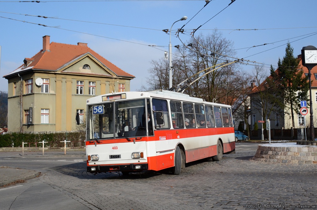 Усти-над-Лабем, Škoda 14Tr08/6 № 403