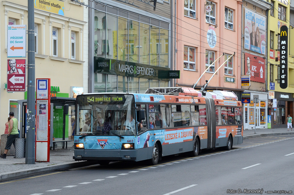 Усти-над-Лабем, Škoda 22Tr № 602