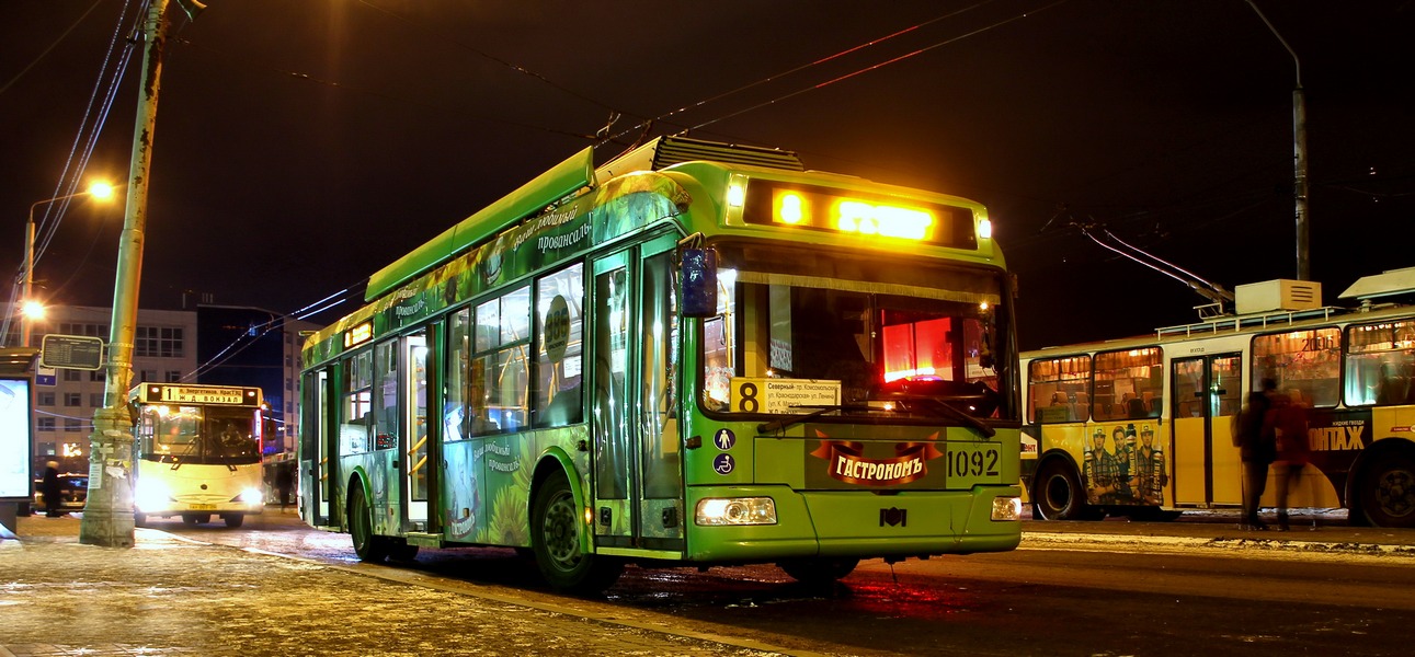 Красноярск, БКМ 321 № 1092