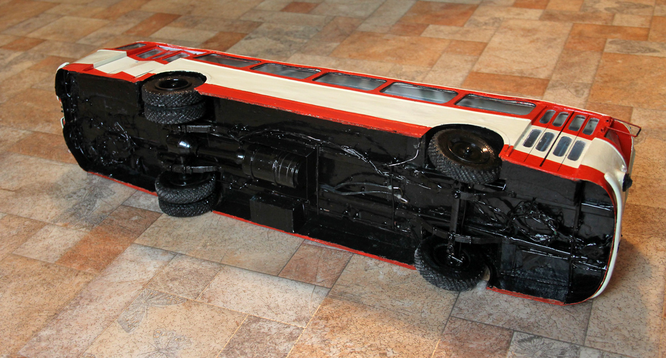 Моделизм; Красноярск — Модель троллейбуса Škoda 9Tr