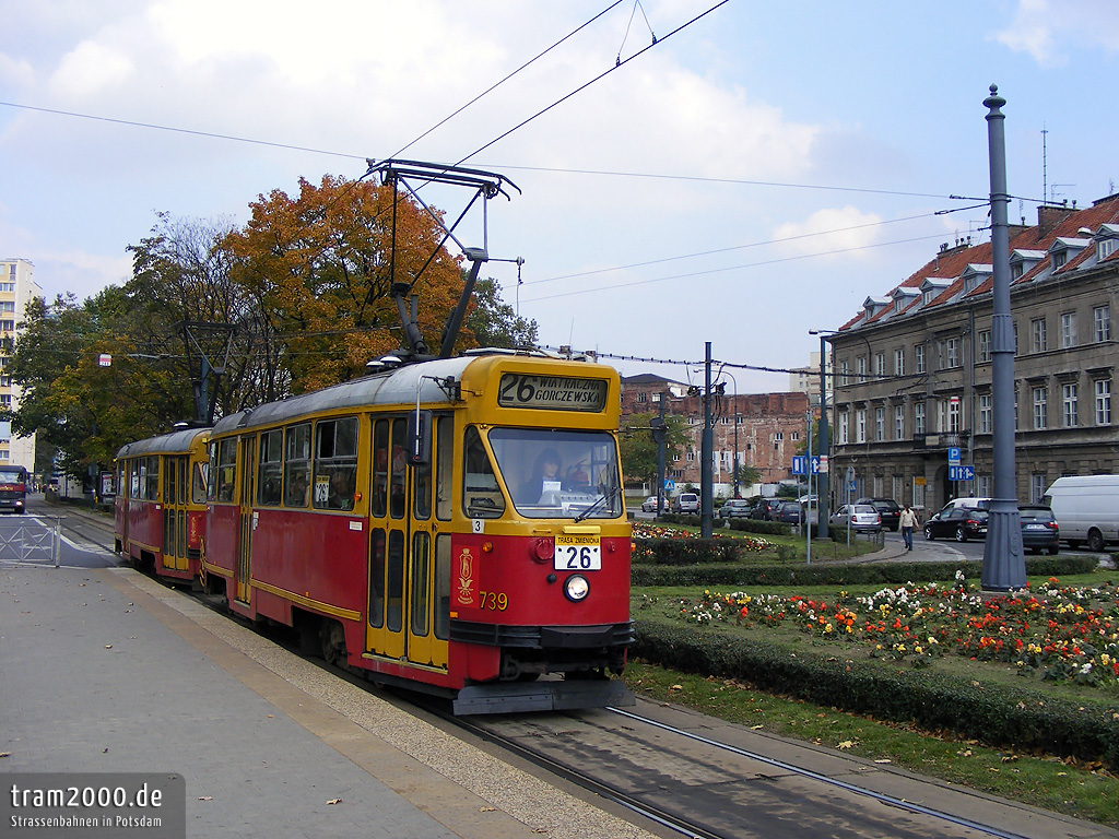 Варшава, Konstal 13N № 739