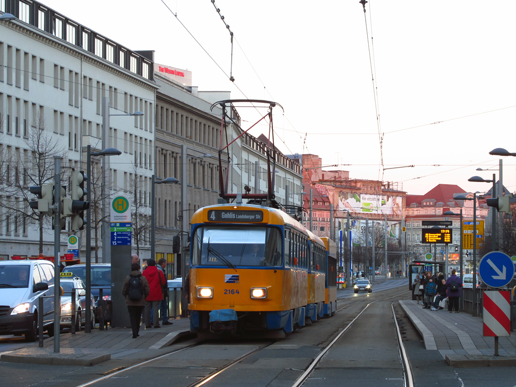 Лейпциг, Tatra T4D-M1 № 2164