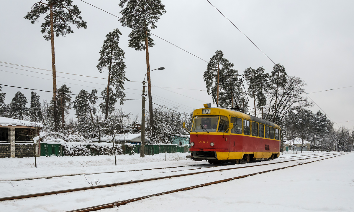 Киев, Tatra T3SU № 5968