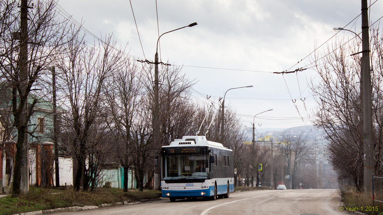 Қырым троллейбусы, Bogdan T70110 № 4309