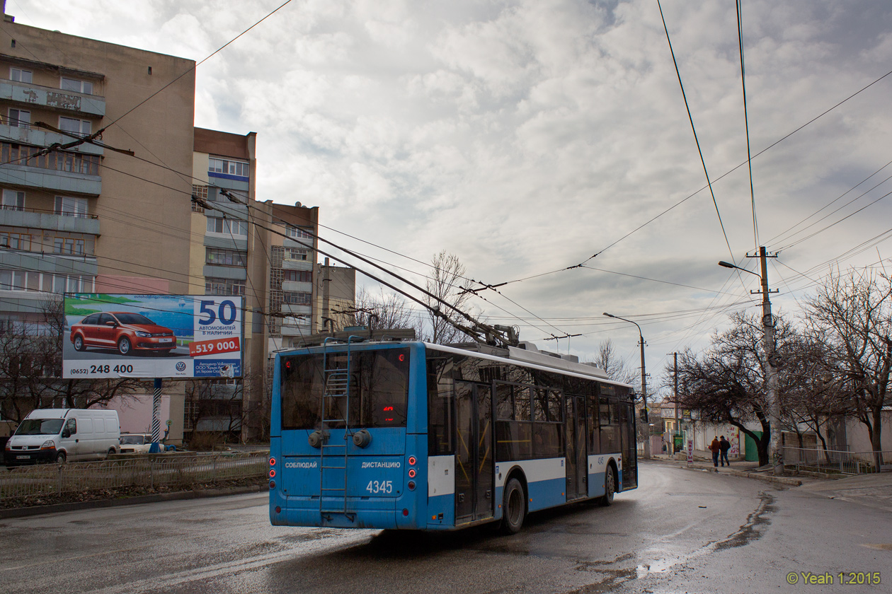 Krymský trolejbus, Bogdan T70110 č. 4345 Krymský trolejbus, Bogdan T70110 č. 4345