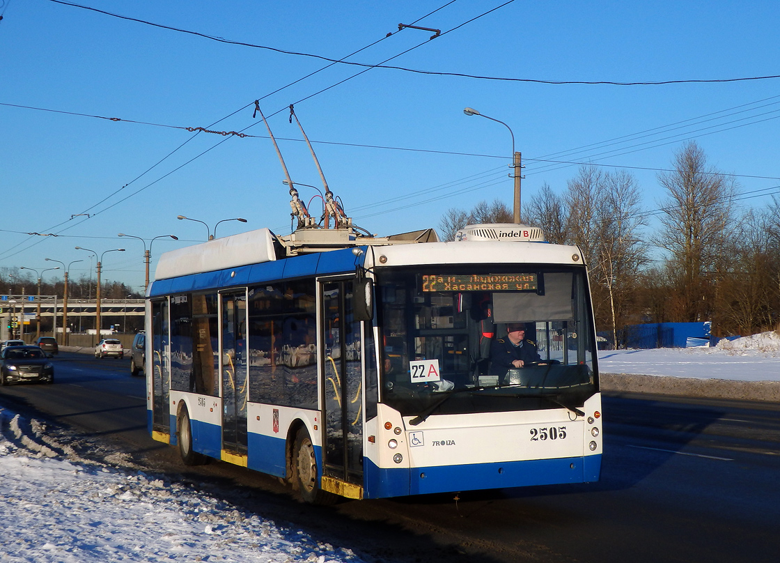 Санкт-Петербург, Тролза-5265.00 «Мегаполис» № 2505