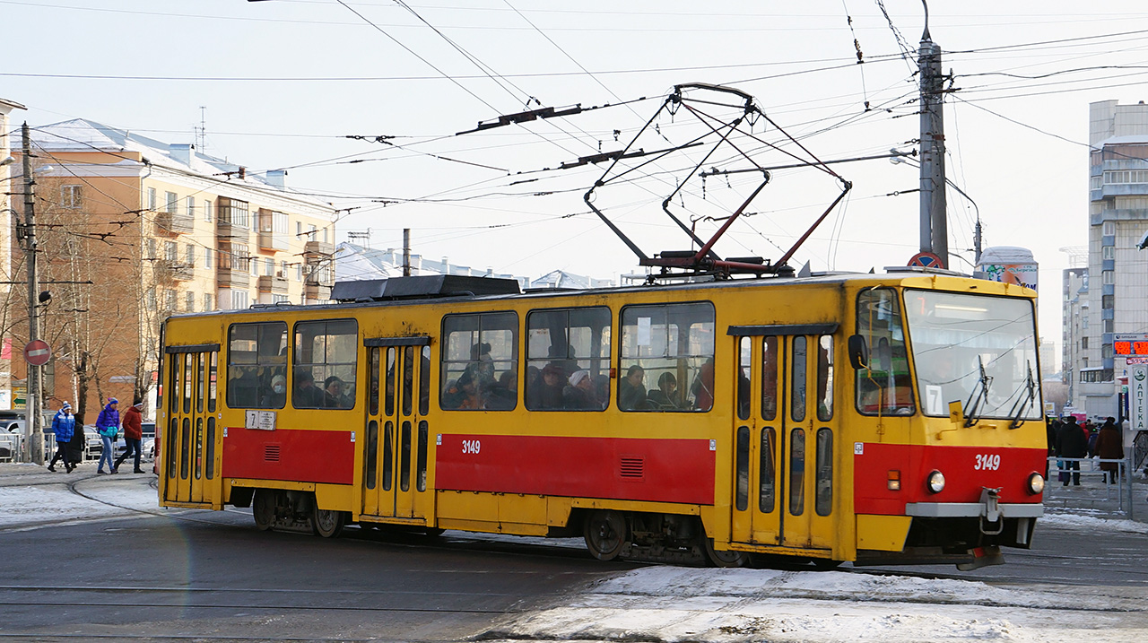 Барнаул, Tatra T6B5SU № 3149