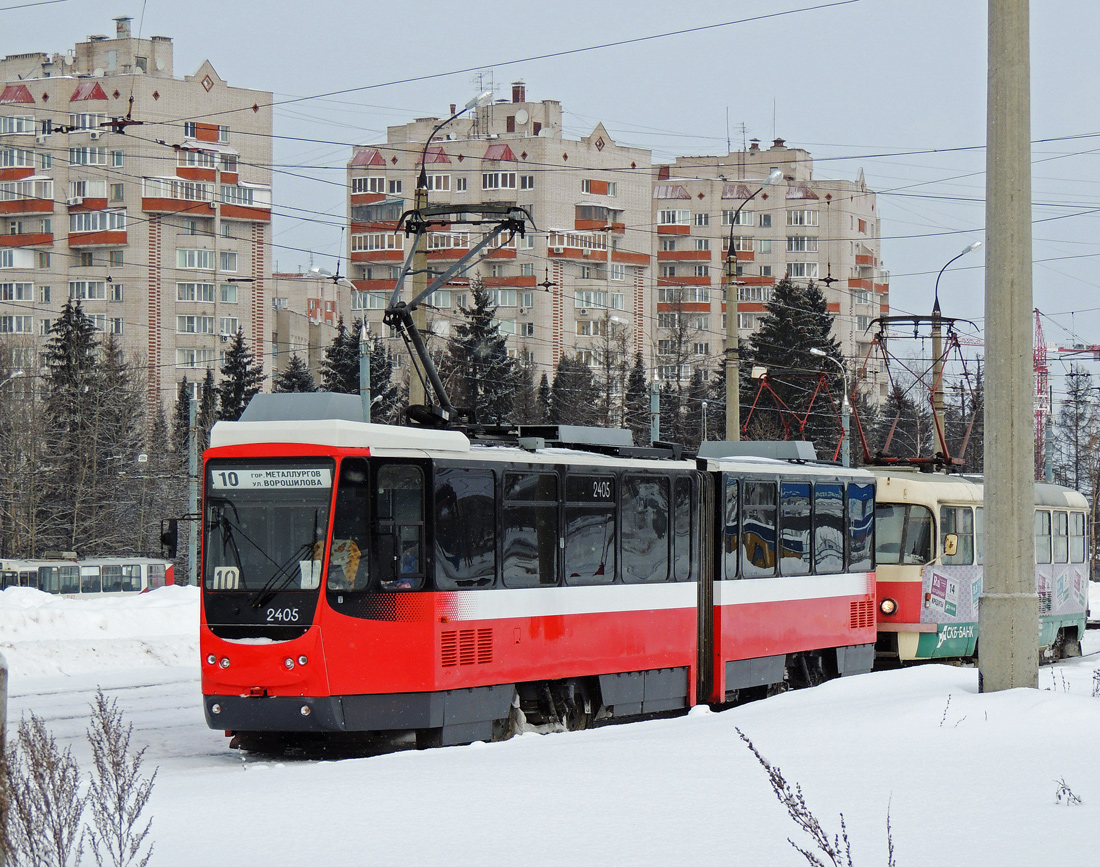Ижевск, Tatra KT4DM № 2405
