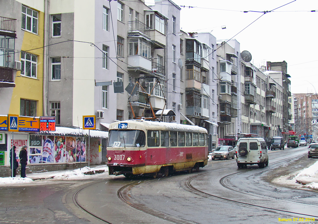 Харьков, Tatra T3SU № 3007