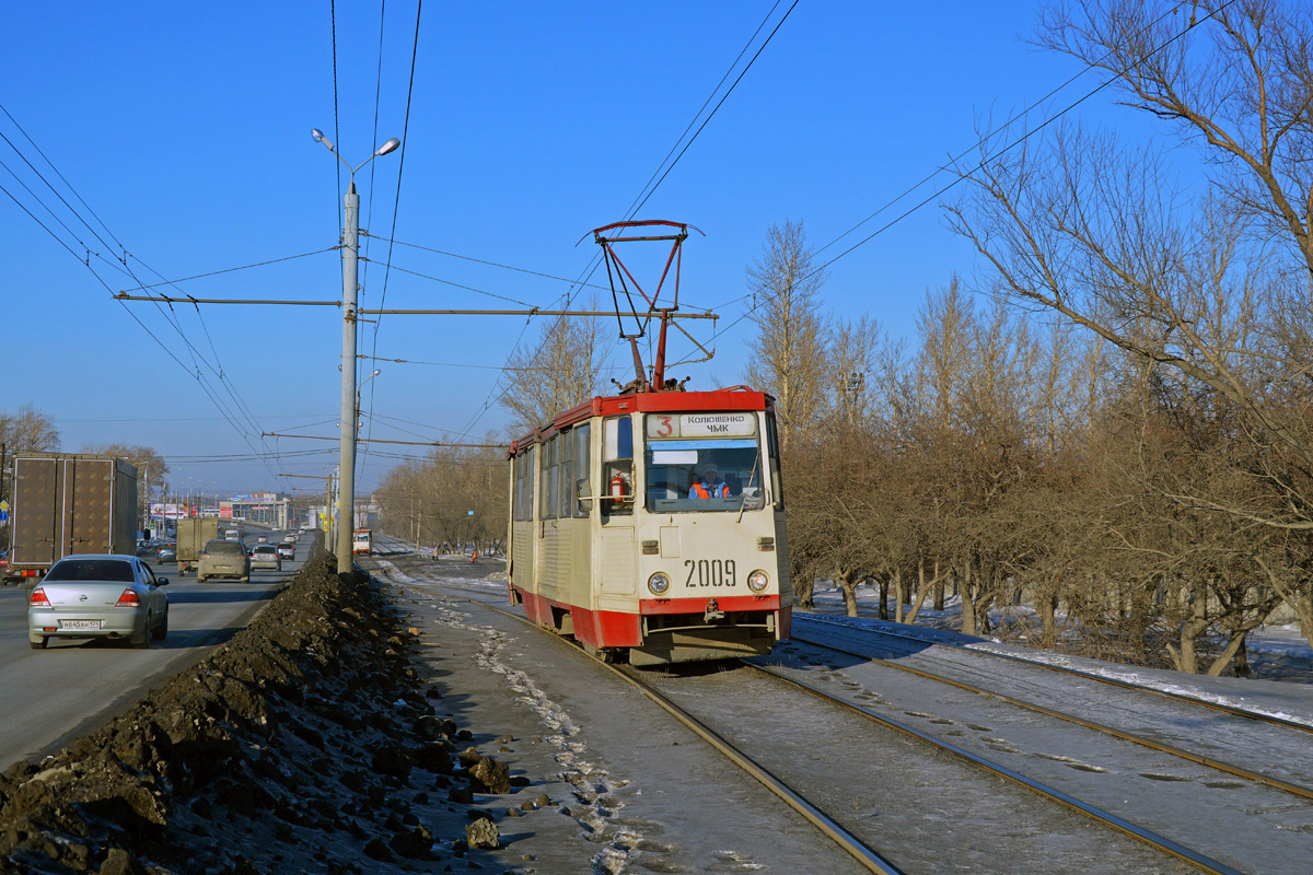 Chelyabinsk, 71-605 (KTM-5M3) № 2009 Chelyabinsk, 71-605 (KTM-5M3) № 2009