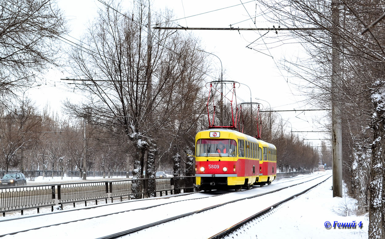 Volgográd, Tatra T3SU — 5809