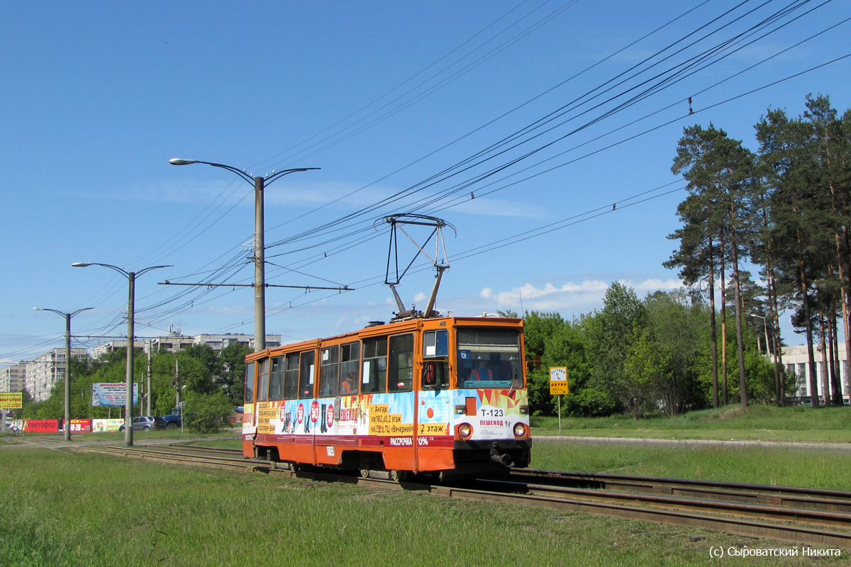 Ангарск, 71-605 (КТМ-5М3) № 123