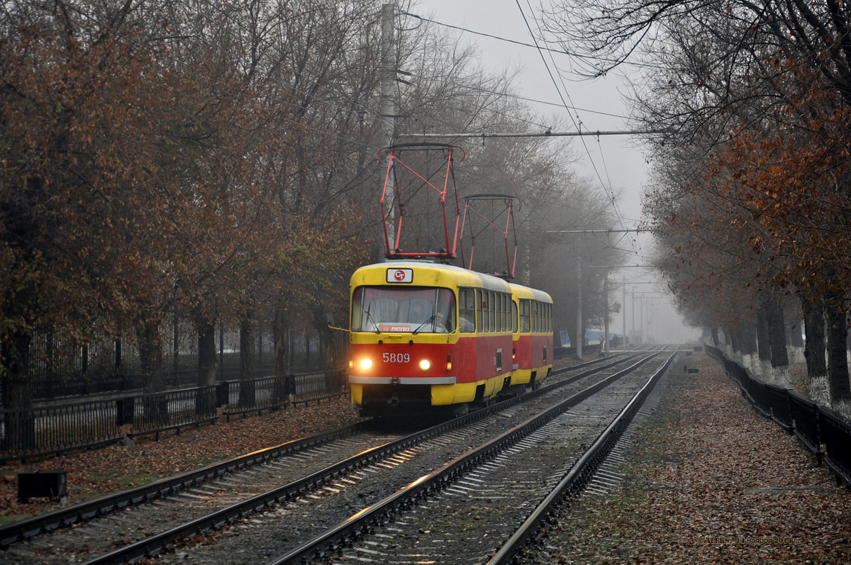 Volgograd, Tatra T3SU # 5809