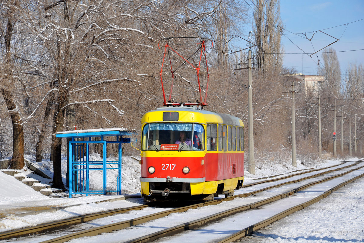 Волгоград, Tatra T3SU № 2717
