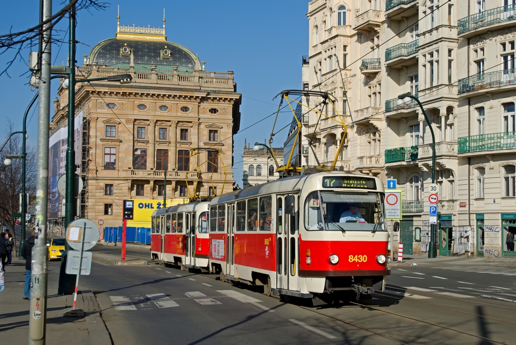Прага, Tatra T3R.P № 8430