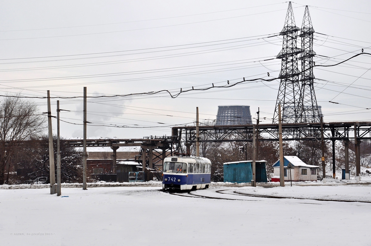 Запорожье, Tatra T3SU № 742