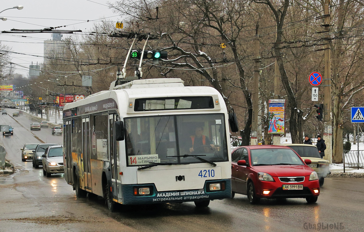 Крымский троллейбус, БКМ 32102 № 4210