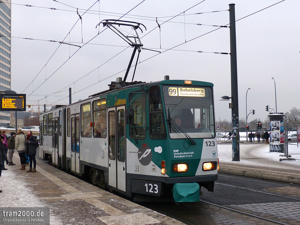 Потсдам, Tatra KT4DM № 123