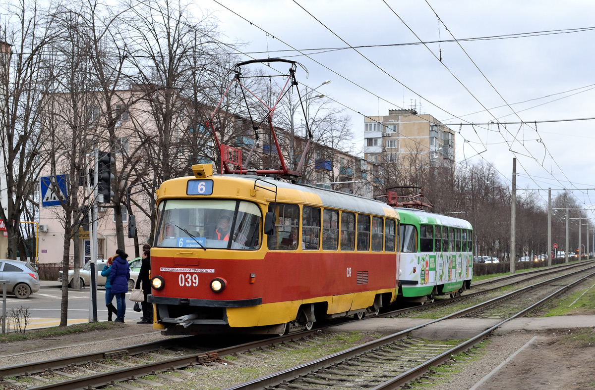 Краснодар, Tatra T3SU № 039