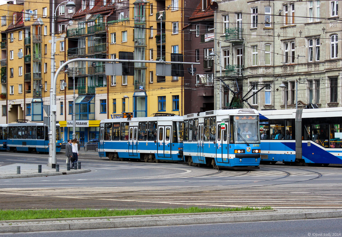 Вроцлав, Konstal 105NWr № 2308