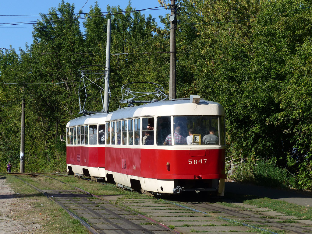 Киев, Tatra T3SU № 5847