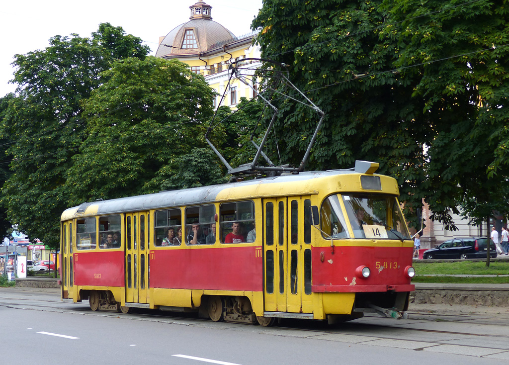 Киев, Tatra T3SU № 5813
