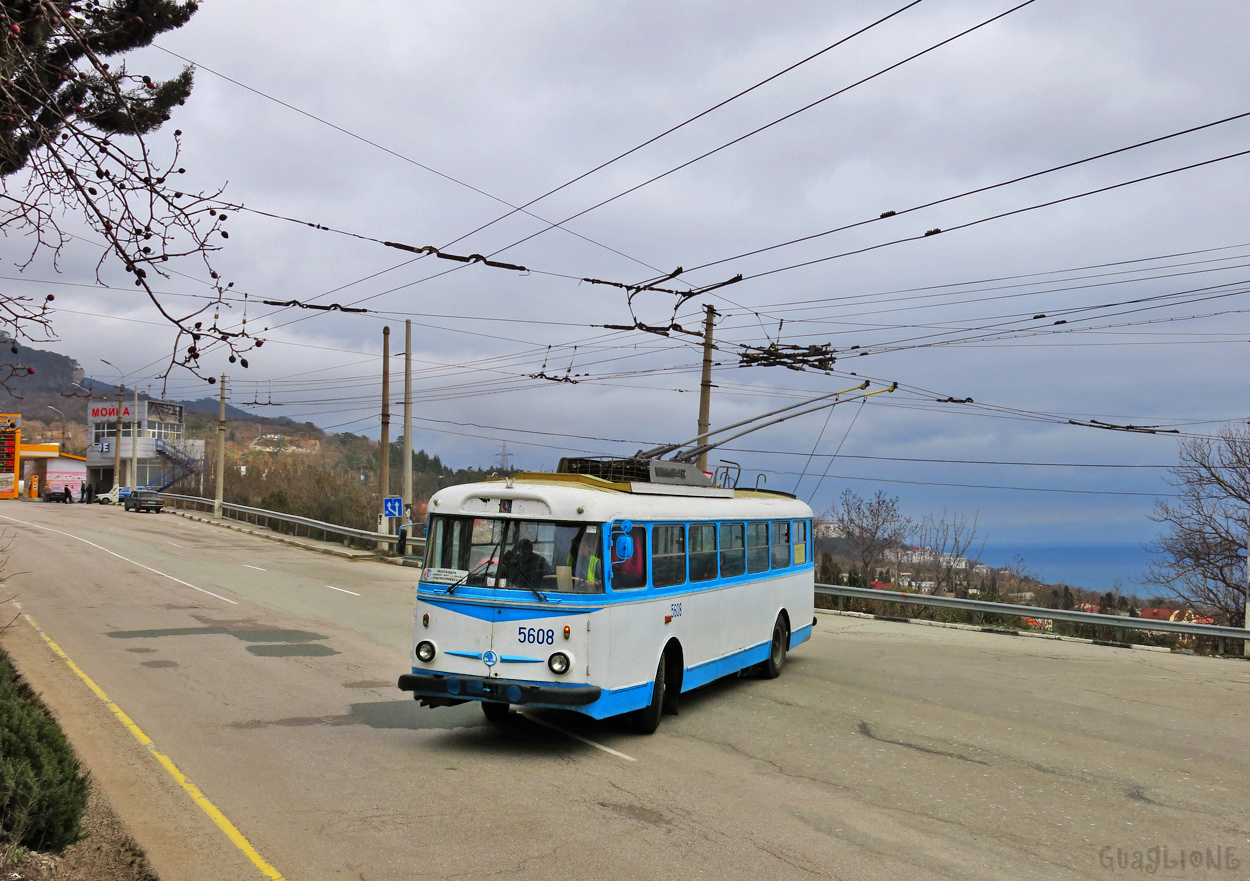 Krimin johdinauto, Škoda 9Tr24 # 5608
