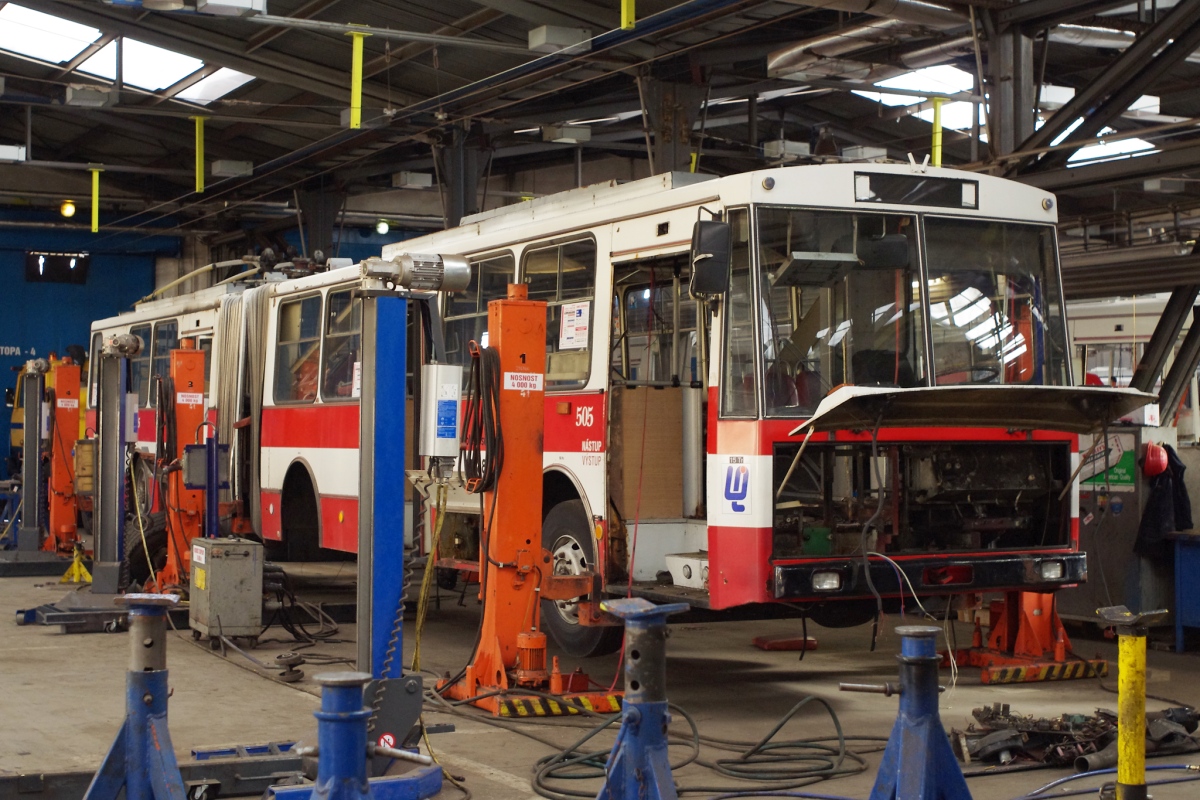 Усти-над-Лабем, Škoda 15Tr02/6 № 505