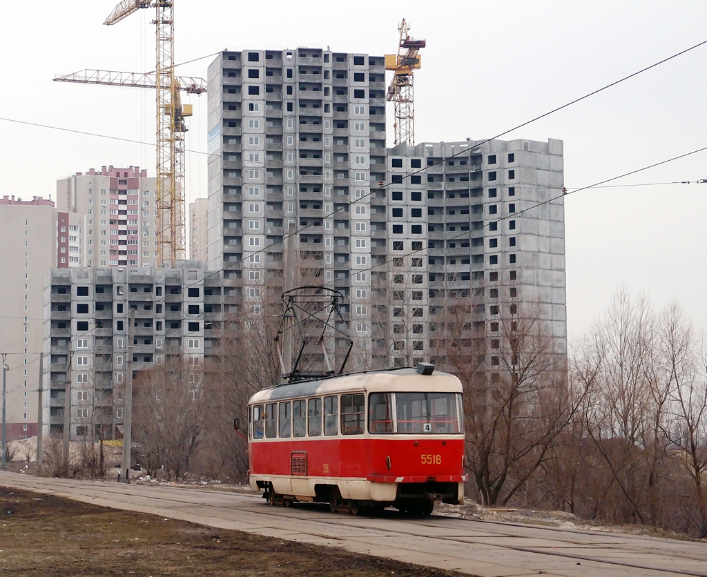 Киев, Tatra T3SU № 5516