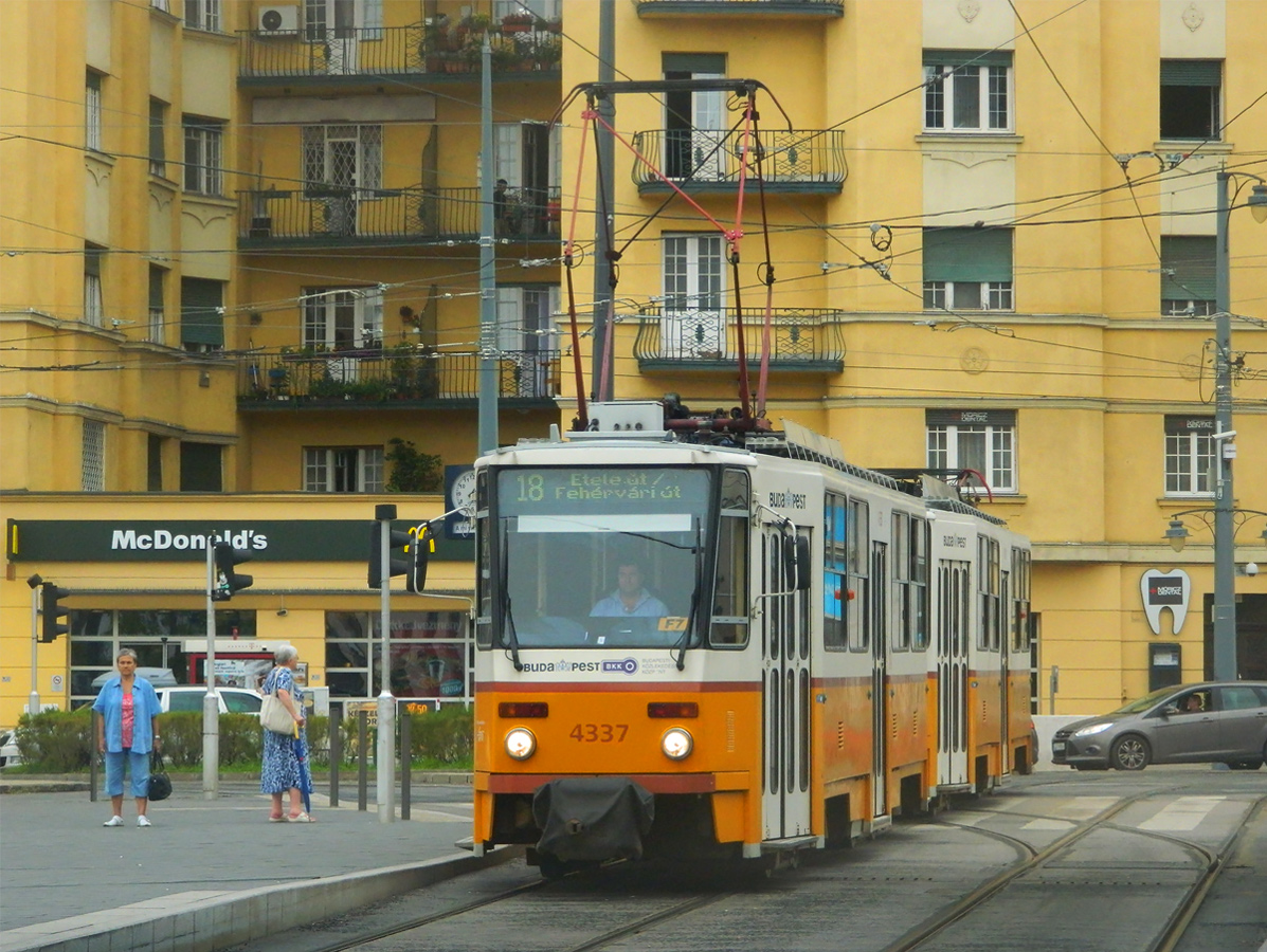 Будапешт, Tatra T5C5K2 № 4337