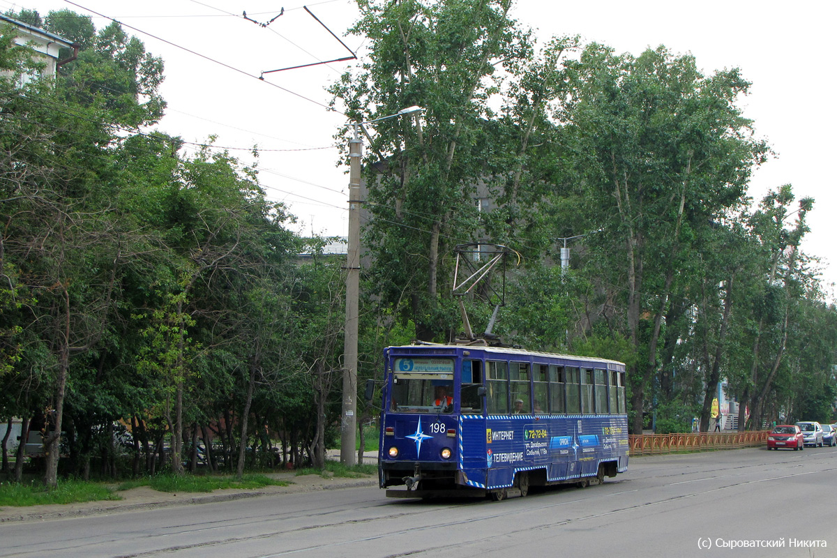 Иркутск, 71-605 (КТМ-5М3) № 198