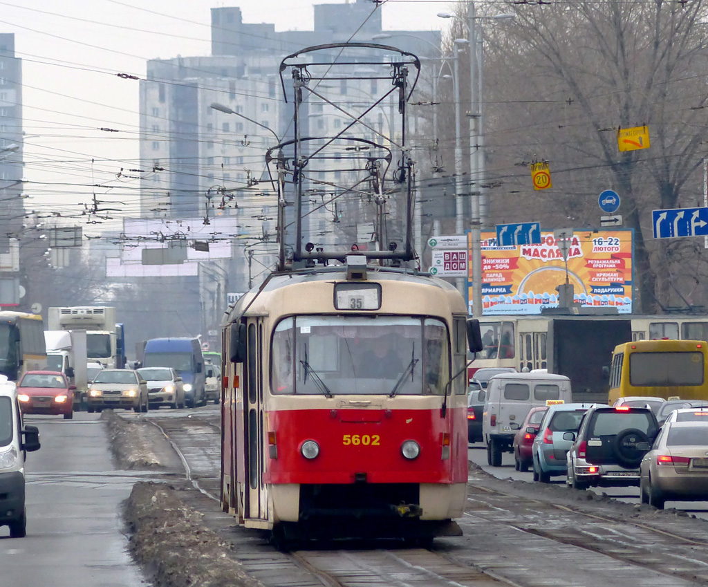 Киев, Tatra T3SU № 5602