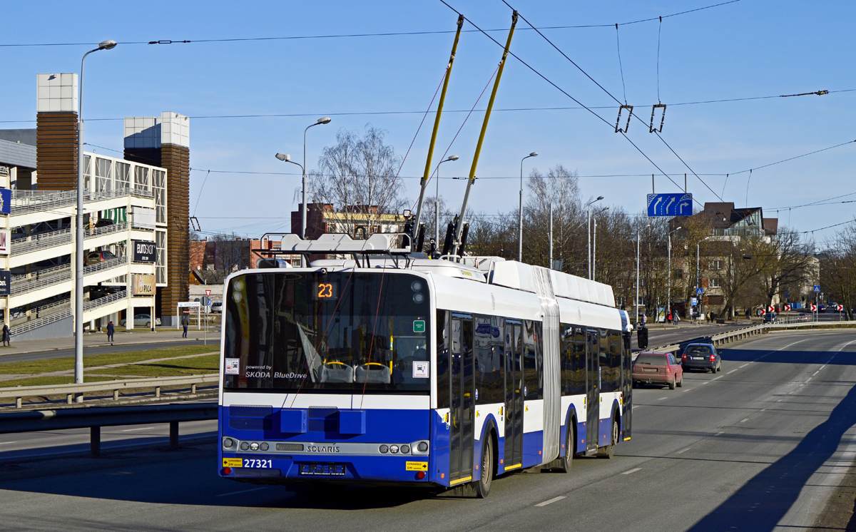Рига, Škoda 27Tr Solaris III № 27321