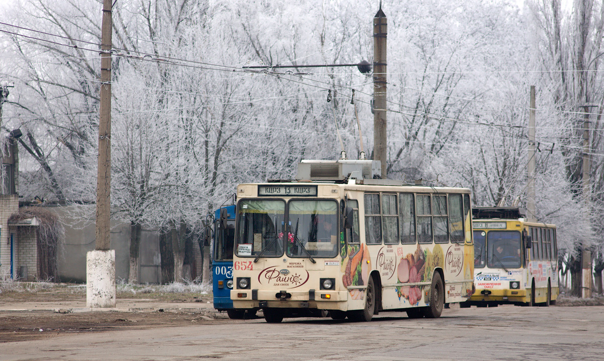 Кривой Рог, ЮМЗ Т2 мод. 7 № 654