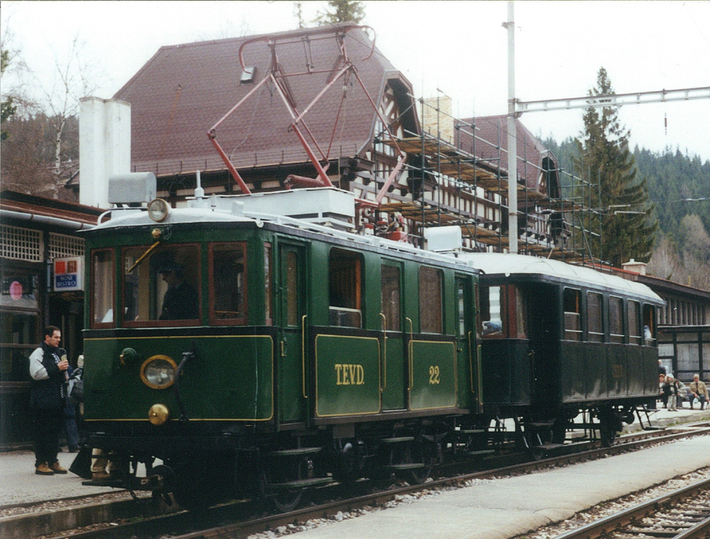 Высоке-Татры, Двухосный моторный Ganz № 22